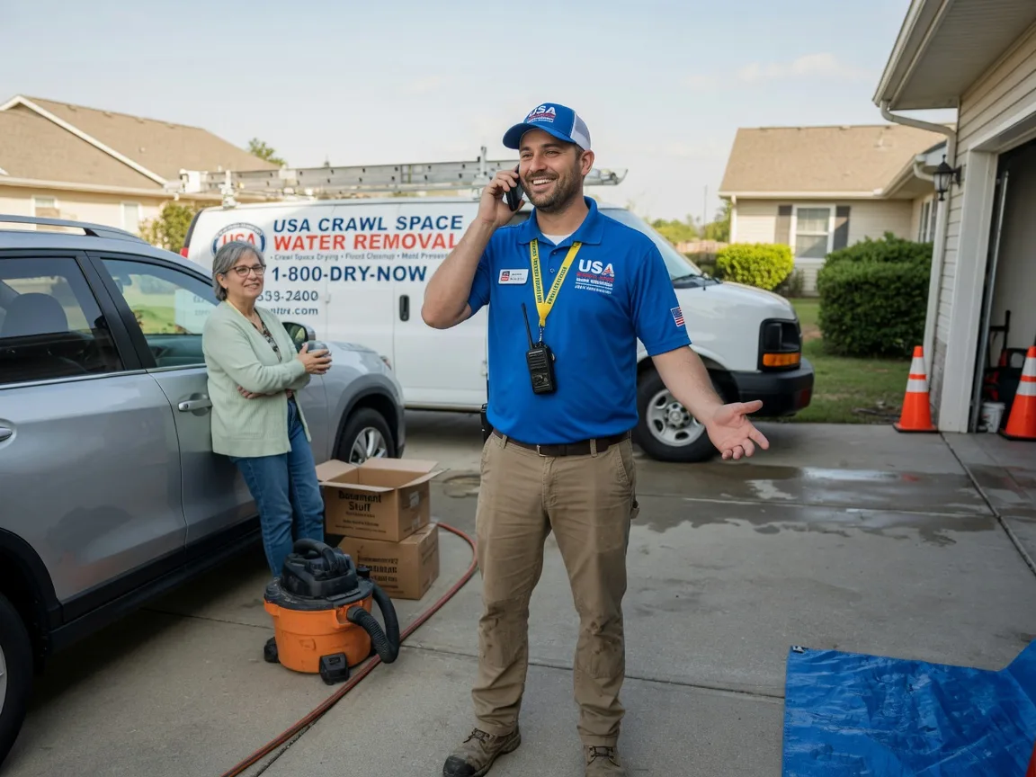 Crawl Space Water Removal Old Appleton, MO FAQs